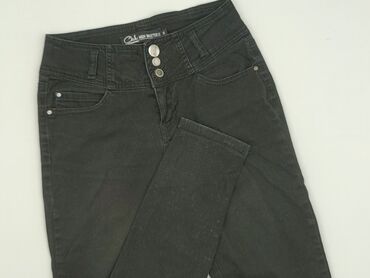 woskowane legginsy z wysokim stanem zara: CKH Clockhouse, Jeansy damskie, rozmiar XS