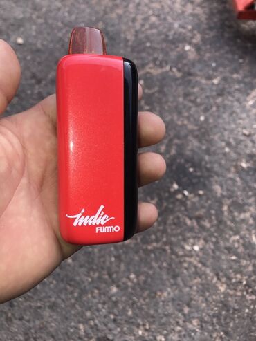 Indie Fumo portativ vape/pod cihazı - Rəng: parlaq qırmızı, yan