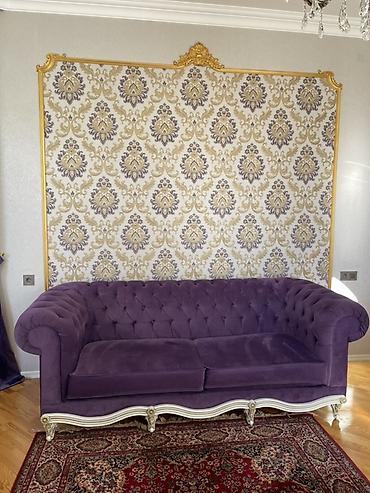 salon divanları: Divan, İşlənmiş, Açılmayan, Bazasız, Vеlur parça — 1