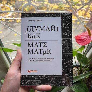 книга по психологии: Думай как математик СКИДКА!!! СКИДКА!!! Книги от 130 сом. Действует до