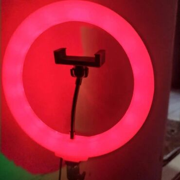 luster sa blututom: RGB Ring light 10 inča & Diamond crystal lamp 2300din Nova
