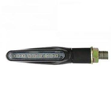 ic lampa: LED žmigavac za motocikle/skutere – kompaktni “strelica” dizajn - — 1