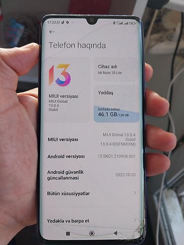 xiaomi not 10 s: Xiaomi Mi 10 Lite, 128 GB, rəng - Boz, 
 Barmaq izi, Face ID — 2