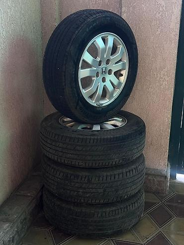 r15 honda: Комплект из 4 колес Honda на легкосплавных дисках. - Диски — 2