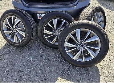 60: Колеса в сборе 235 / 60 / R 18, Лето, Б/у, Комплект, Легковые, Литые, отверстий - 5 — 1