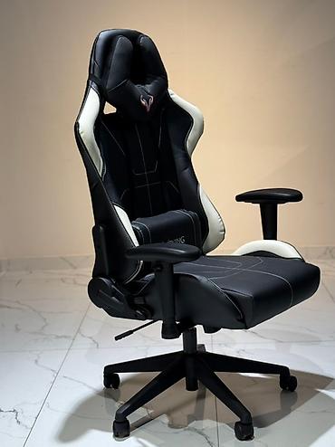 Игровые кресла: Игровое кресло, Новый, С колесиками, Экокожа, В рассрочку — 7