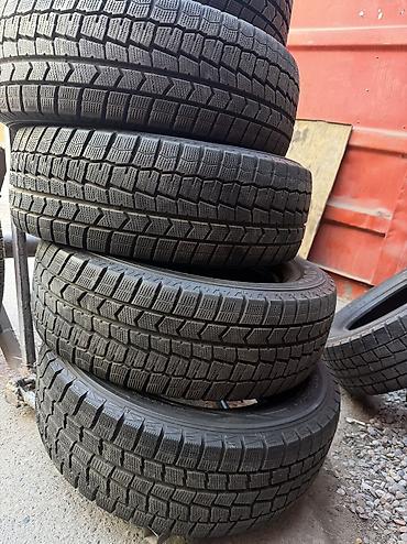 Шины 215 / 65 / R 15, Зима, Б/у, Комплект, Легковые, Япония, Dunlop