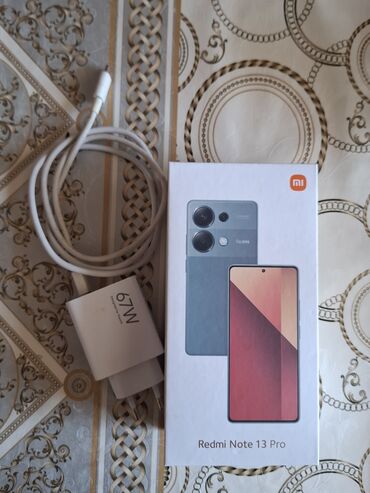 2 ci əl planşet: Redmi Note 13 Pro, 256 GB, rəng - Çəhrayı, Barmaq izi