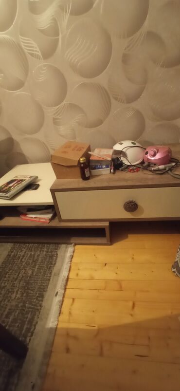 декор дерево: Düz TV altlığı, Polkalı, Laminat