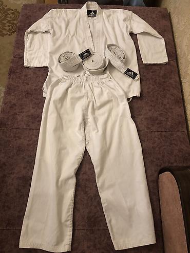 adidas krasovka: Мужской спортивный костюм, Adidas, S, цвет - Белый — 3