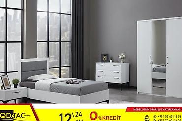 televizor atliqi: İkinəfərlik çarpayı, Dolab, 2 tumba, Komod, Rusiya, Yeni — 8