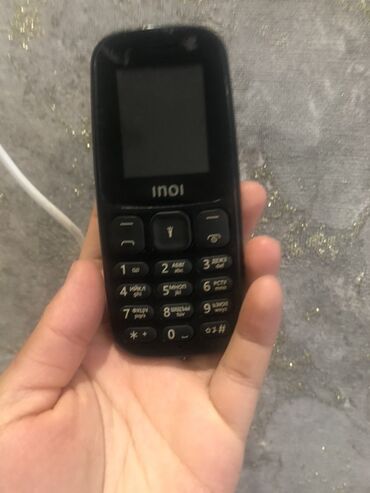 кнопочный телефон philips: Inoi 101, < 2 ГБ, түсү - Кара, 2 SIM