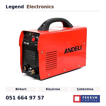 argon svarka ish: Elan başlığı: QAYNAQ MAŞINI ANDELİ TIG 180G 258514862 Qaynaq Maşını — 1
