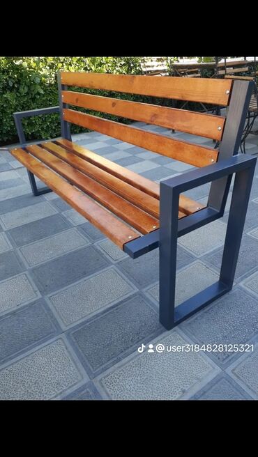 Mətbəx mebeli: Sənaye üslubunda metal-taxta mebel dəsti və fərdi hazırlanma xidməti — 39