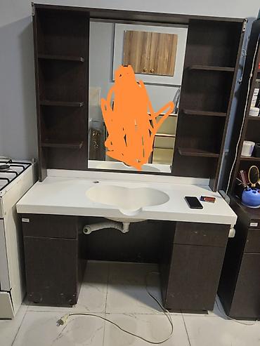 ber ber: Bərbərxana üçün tam dəst mebel və avadanlıq. Gorduyunuz Berber mebel — 1