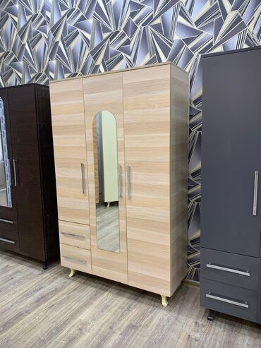 Ev üçün digər mebel: Yeni, Açılan, 3 qapılı Qarderob, paltar dolabı
