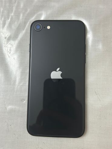 Apple iPhone: IPhone SE 2020, 64 GB, Qara, Barmaq izi, Simsiz şarj — 1