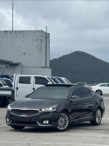 авто элек: Элегантный седан Kia K7 темно сером цвете. Модель оснащена панорамным