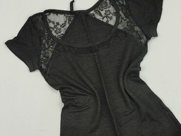 bluzki z falbanką przy dekolcie: Blouse, Bershka, S (EU 36), condition - Good