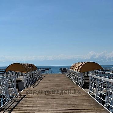 palma beach: Аренда квартиры на Иссык-Куле, Palm Beach, Чок-Тал, 6 мест, Цена Целиком за жилье — 10