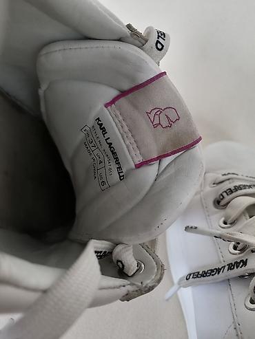 Patike: KARL LAGERFELD kozne patike br 37 - SNIZENO KARL LAGERFELD original — 9