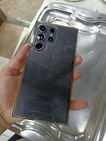 s10 plus ikinci el: Samsung Galaxy S22 Ultra, rəng - Qara, Barmaq izi — 1