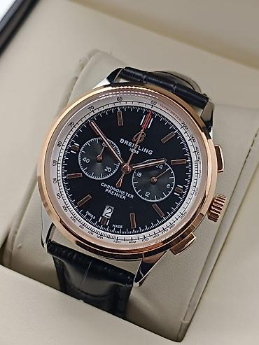 çadra: Yeni, Qol saatı, Breitling, rəng - Mavi — 7