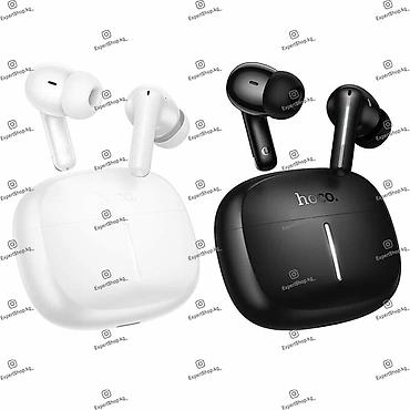 jbl tune j07: Наушники беспроводные Hoco EQ34 Plus c шумоподавлением ANC+ENC - белый — 2