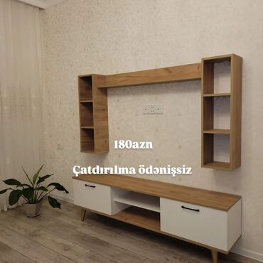 TV altlığı: Yeni, Düz TV altlığı, Polkalı, Laminat, Azərbaycan