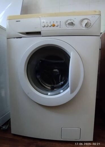 стиральная машина пол: Стиральная машина Zanussi, Б/у, Автомат, До 7 кг, Полноразмерная