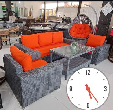 Bağ divan və kreslo dəstləri: Yeni, 2 kreslo, Divan, Metal, Azərbaycan — 13