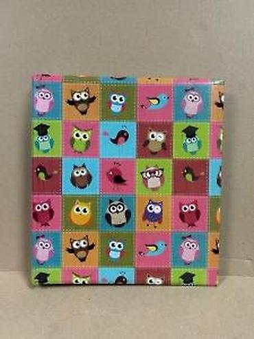 Sličice i albumi za sličice: Foto-album sa šarenim sovama i pticama - Tvrdi povez sa živopisnim — 8