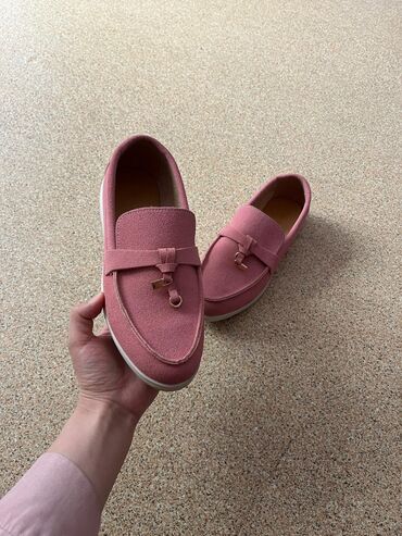 продам туфли женские: Туфли Loro Piana, 38, цвет - Розовый