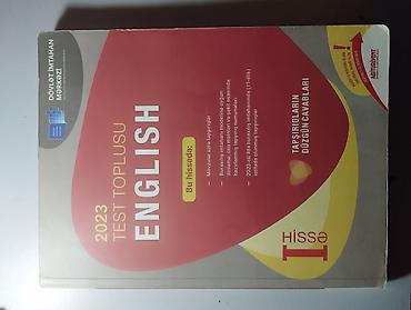 Testlər: İngilis dili Testlər 11-ci sinif, DİM, 1-ci hissə, 2023 il — 1