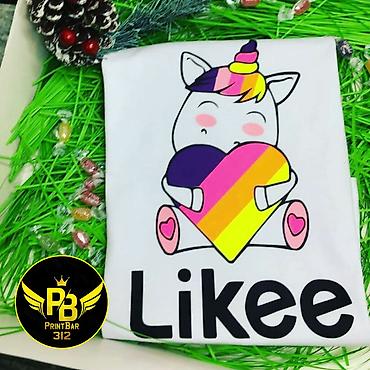 шьем футболку: Футболки Likee TikTok или с любым принтом на заказ, сроки изготовления — 4
