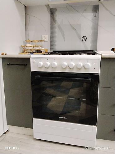 Техника для кухни: Газовая плита Vesta с духовкой - Тип: напольная газовая плита — 1
