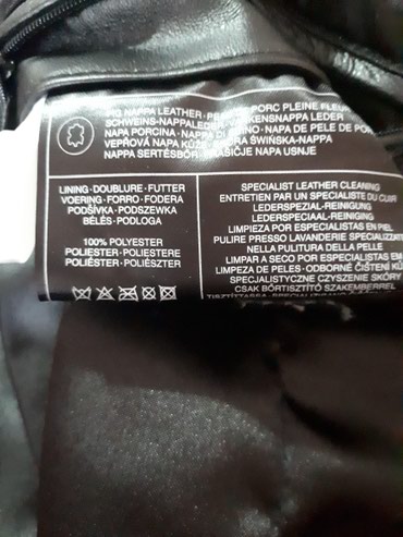 Ostale jakne, kaputi, prsluci: Nova kozna jakna duza CANDA C&A 44br. Nikad nosena — 6