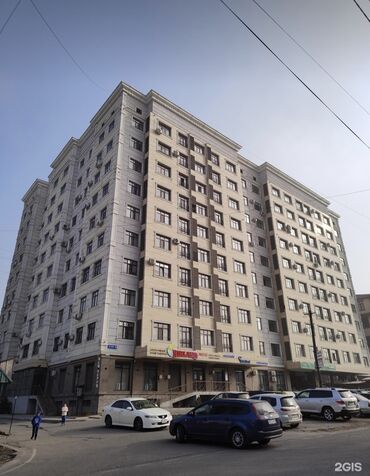 бишкек купить квартиру: 2 комнаты, 53 м², Элитка, 8 этаж, Евроремонт