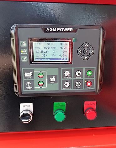 Генераторлор: Дизельный генератор AGM POWER GFS-W 50 KW (62,5KWA) в шумозащитном — 5
