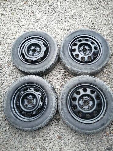 диска для фит: Дөңгөлөктөр монтажда 185 / 65 / R 14, Жай, Комплект, Жеңил унаалар, Темир, тешиктери - 4