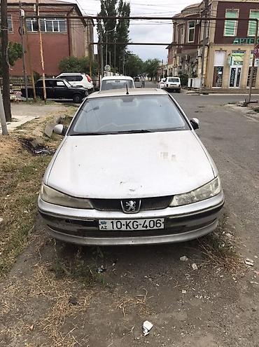 təkər olculəri: Peugeot 406 sedan - Kuzov: sedan, gümüşü rəng - Nömrə nişanı — 7