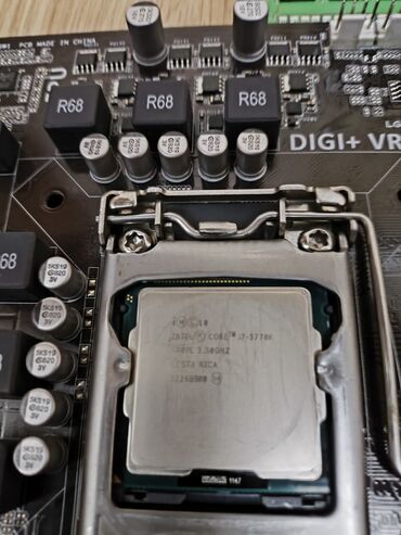 корпус для пк: Prosessor Intel Core i7 3770K, 3-4 GHz, 4 nüvə, İşlənmiş
