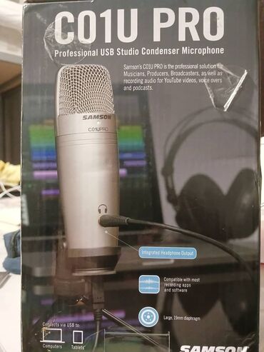 радио микрофон для караоке: Продаю Микрофон Samson CO1U PRO
Пользовался пару раз. 
Состояние 10/10