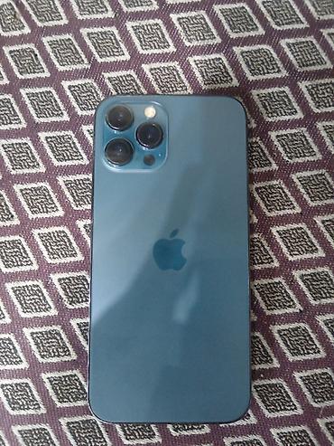 prodat iphone: IPhone 12 Pro Max, 256 GB, Blue Titanium, Barmaq izi, Face ID — 1