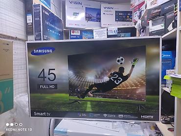 Телевизоры: Новогодняя акция Телевизор samsung 45 smart android 110 см — 5