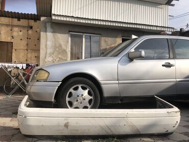 бампер на мерс w202: Задний Бампер Mercedes-Benz 1996 г., Б/у, цвет - Белый, Оригинал