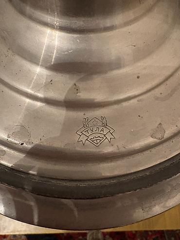 samovar odun: Tula markalı/odunlu samovar - Material: paslanmayan polad tonlarında — 6