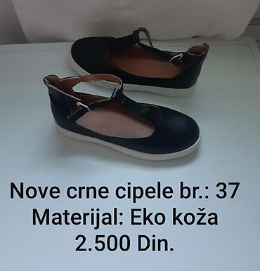 moon boots beograd: Nove crne ženske cipele – broj 37 - Materijal: eko koža - Boja: crna — 1