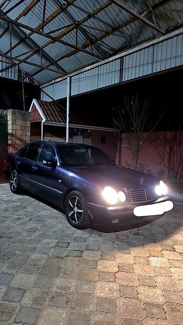 mercedes benz e250: Mercedes-Benz E-Class W210 sedan - Korpus: 4 qapılı sedan, tünd mavi — 7