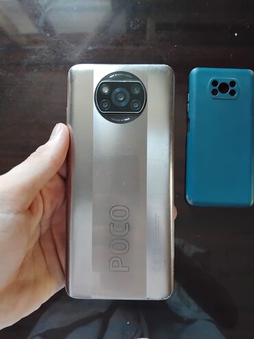 Poco X3 Pro, 8 ГБ, цвет - Золотой, Face ID, Сенсорный, Отпечаток пальца
